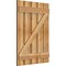 Ekena Millwork Spaced Board-n-Batten Shutters w/Z-Bar, Rough Sawn Western Red Cedar, 28 7/8W x 39H, PR RBS06Z29X039RWR - alternate 4